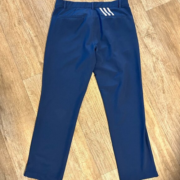 Adidas Men's Golf Pants Navy Blue 34x30 - Picture 3 of 5